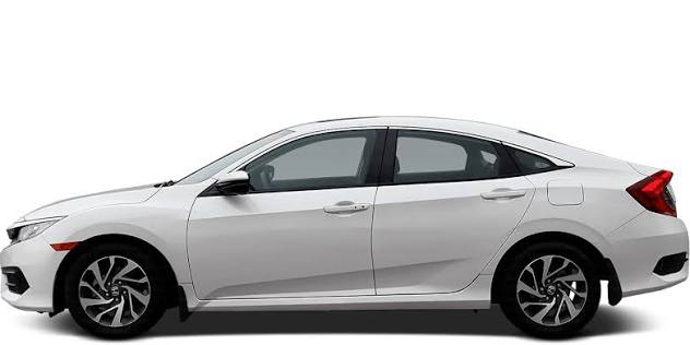 Honda Civic X Side Profile Image - Daewoo Rent a Car